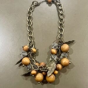 16 inch chunky necklace with 3 in extender